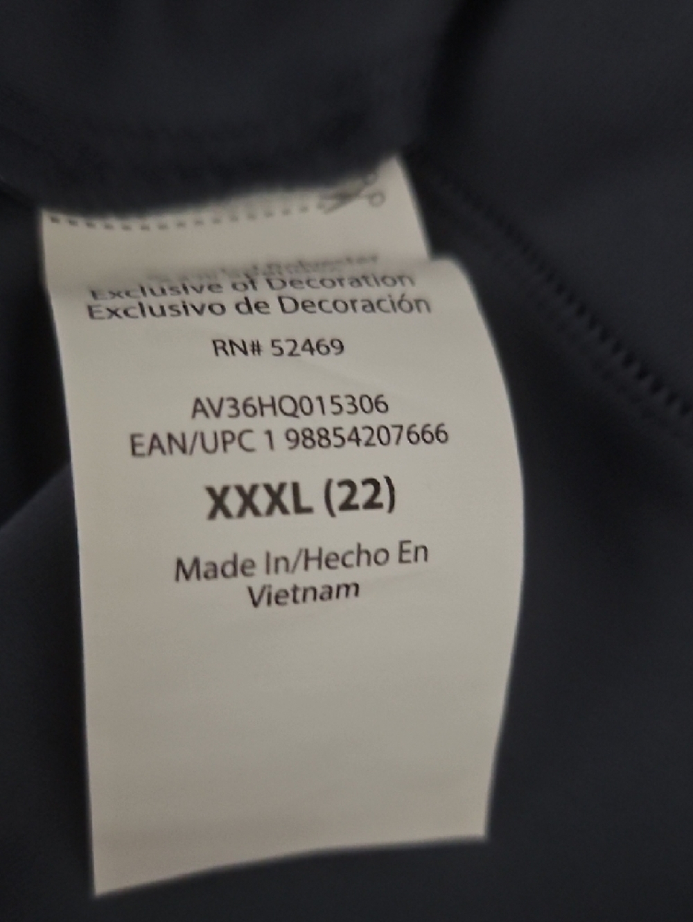 Avia Dark Navy High-Waist Performance Leggings - Picture 4 of 7